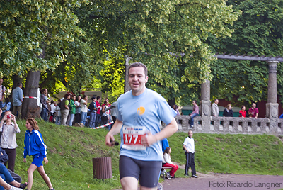 Ren? im Ziellauf Ren? im Ziellauf