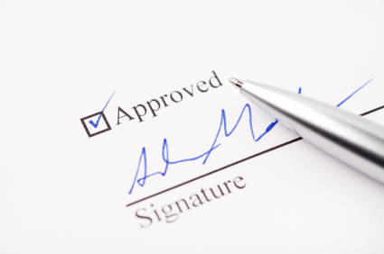 Approved and Signed